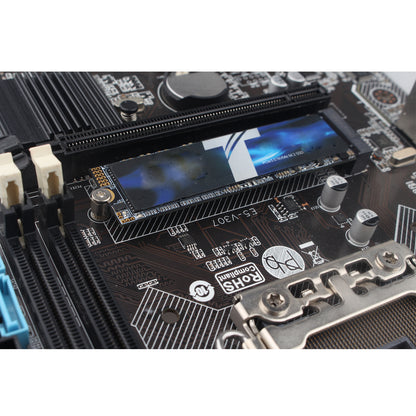 ZDE 36PCS M.2 SSD Screws Kit NVMe M.2 SSD Mounting Screws Computer Motherboard Screws Components Compatible with Asus MSI Gigabyte ASRock Motherboard and Raspberry Pi