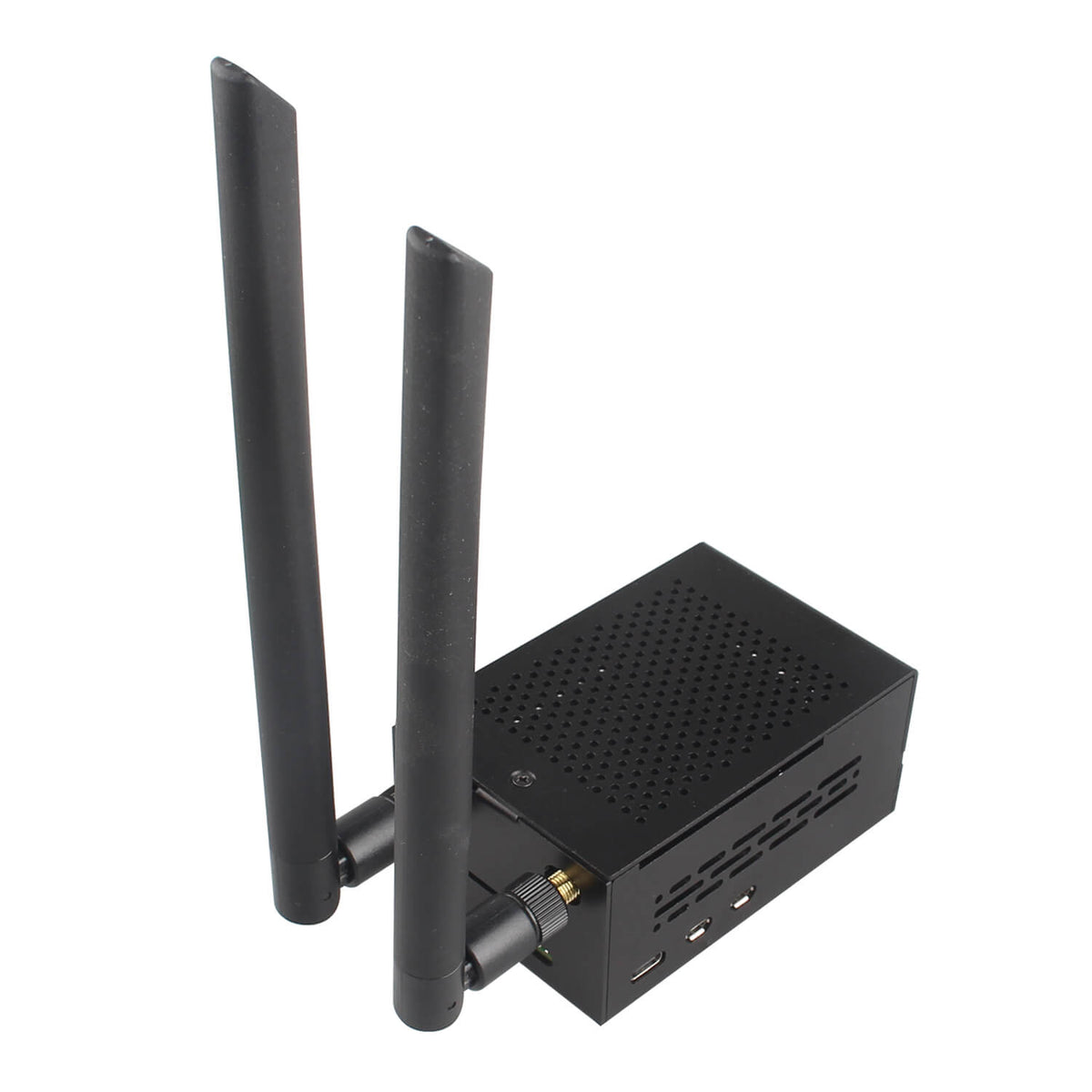 ZDE ZP590A PCIe to WiFi7 6 6E 5 HAT Expansion Board WiFi 7 Adapter with Aluminum Case ZC501 for Raspberry Pi 5