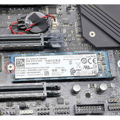 ZDE ZE015 10PCS m2 ssd Screws Kit PCIe NVMe M.2 SSD Mounting Screws Computer Motherboard Screws M2x2.5mm with Screwdriver for Raspberry Pi 5 M.2 NVME Hard Drive Laptop Computer